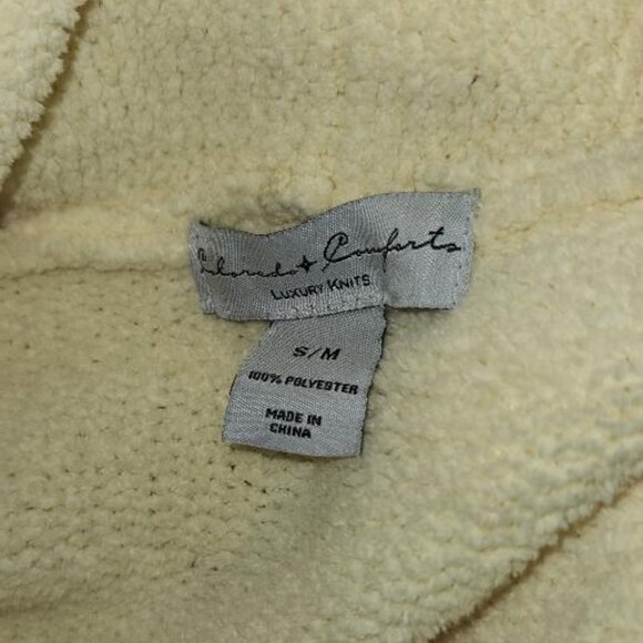 Colorado Comforts Luxury Knit Yellow Bathrobe S/M - Picture 5 of 5